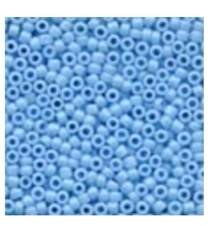 Sky Blue Crayon Seed Beads 02064