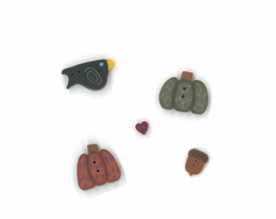 Thanksgiving Trifles Button Pack