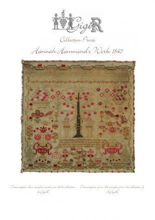 Hannah Hammonds Work 1845