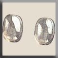 Mill Hill Olive Bead Smokey Crystal Luster