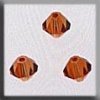 Mill Hill Topaz Rondele Beads 13065