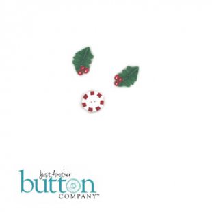 Merry Christmas Pillow Button Pack