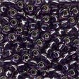 Amethyst Ice Glass Pony Beads 16608