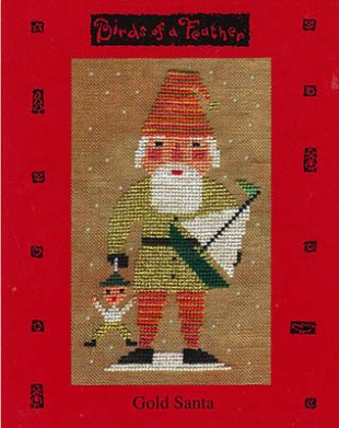 Gold Santa