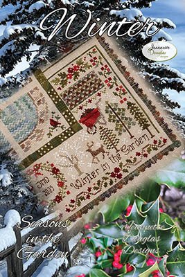 Winter - Seasons In The Garden with Embellishment Pack Winter - Seasons In The Garden with Embellishment Pack