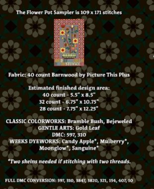 Flower Pot Sampler