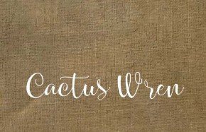 Cactus Wren Linen 36 Ct