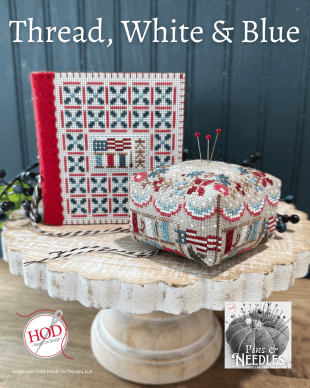 Thread White And Blue
