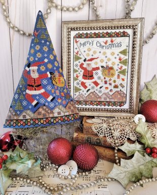 Tenth Day Of Christmas Sampler and Tree