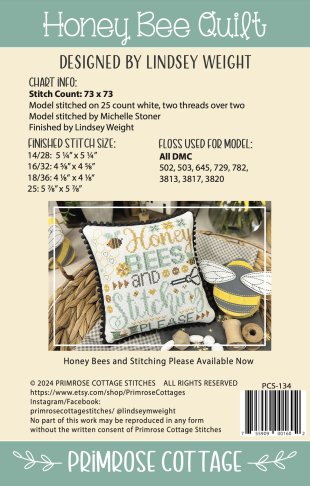 Honey Bees & Stitching Please Supplies