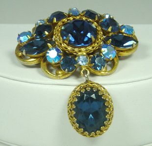 Regency Blue Pin/Pendant 