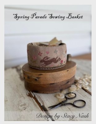 Spring Parade Sewing Basket