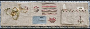 1830s Rose Basket Needlebook