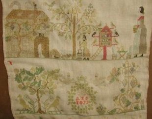 ATS 1871 Sampler from Saxony