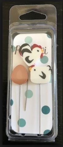 Farm Fresh Eggs Pin Set