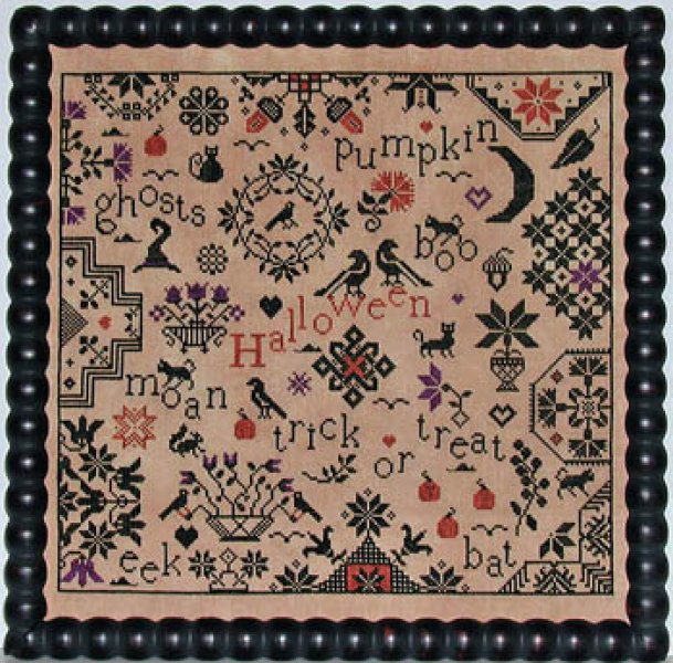 10/% Off Victoria Sampler X-stitch Chart//Pattern Stitchin/' Witches!