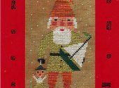 Gold Santa