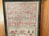 Marion Young 1841 Sampler