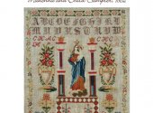 Madonna and Child 1862 Sampler